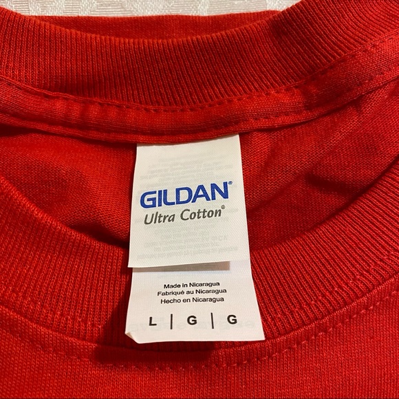 Star Trek Federation Embroidered Logo Long Sleeve Red Men’s Tshirt Large New - Picture 4 of 5